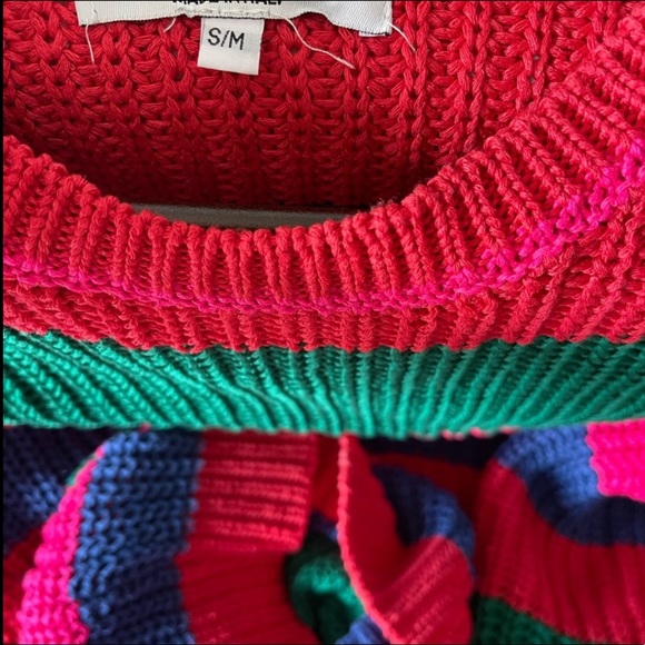 Color Blocking Knit Sweater Isabella D - Picture 7 of 10